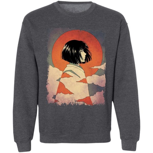 Spirit Away - Haku Japanese Classic Art Sweatshirt-Apparel, Spirit Away, Spirited Away, Sweatshirt