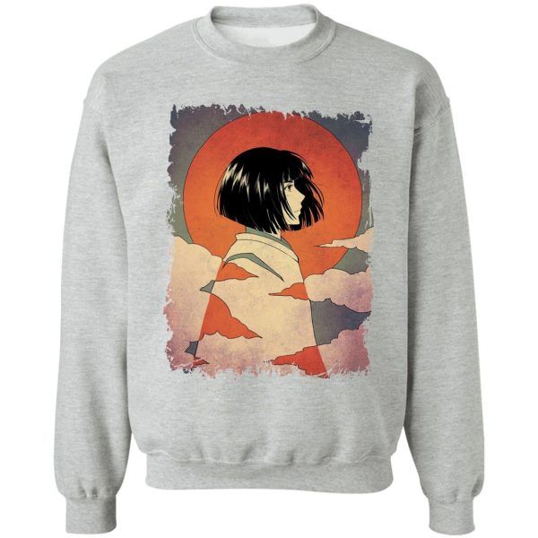 Spirit Away - Haku Japanese Classic Art Sweatshirt-Apparel, Spirit Away, Spirited Away, Sweatshirt