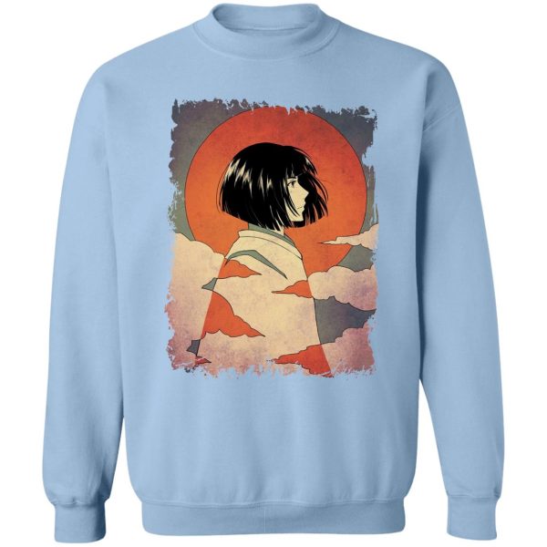 Spirit Away - Haku Japanese Classic Art Sweatshirt-Apparel, Spirit Away, Spirited Away, Sweatshirt