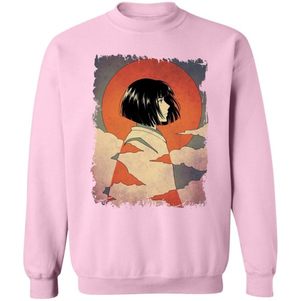 Spirit Away - Haku Japanese Classic Art Sweatshirt-Apparel, Spirit Away, Spirited Away, Sweatshirt