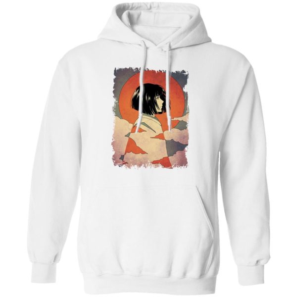 Spirited Away Characters - Haku Japanese Classic Art Hoodie-Apparel, Hoodie, Spirited Away, Spirited Away Characters