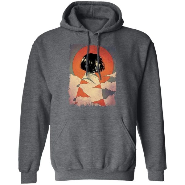 Spirited Away Characters - Haku Japanese Classic Art Hoodie-Apparel, Hoodie, Spirited Away, Spirited Away Characters