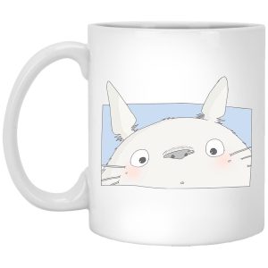 Totoro Ann Arbor - Totoro Cute Face Mug-House Decor, Mug, My Neighbor Totoro, Totoro Ann Arbor