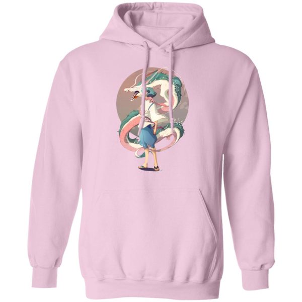 Characters From My Neighbor Totoro - Haku and The Dragon Hoodie-Apparel, Characters From My Neighbor Totoro, Hoodie, Spirited Away