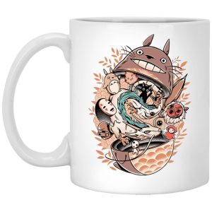 Sushi Totoro - Totoro Daruma and Ghibli Friends Mug-House Decor, Mug, My Neighbor Totoro, Sushi Totoro