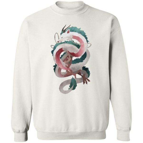 Chihiro Spirited Away - Spirited Away – Haku Dragon Sweatshirt Unisex-Apparel, Chihiro Spirited Away, Spirited Away, Sweatshirt