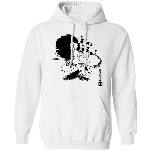 Kiki's Delivery Service Novel - Kiki’s Delivery Service – Flying in the night Hoodie Unisex-Apparel, Hoodie, Kiki's Delivery Service, Kiki's Delivery Service Novel