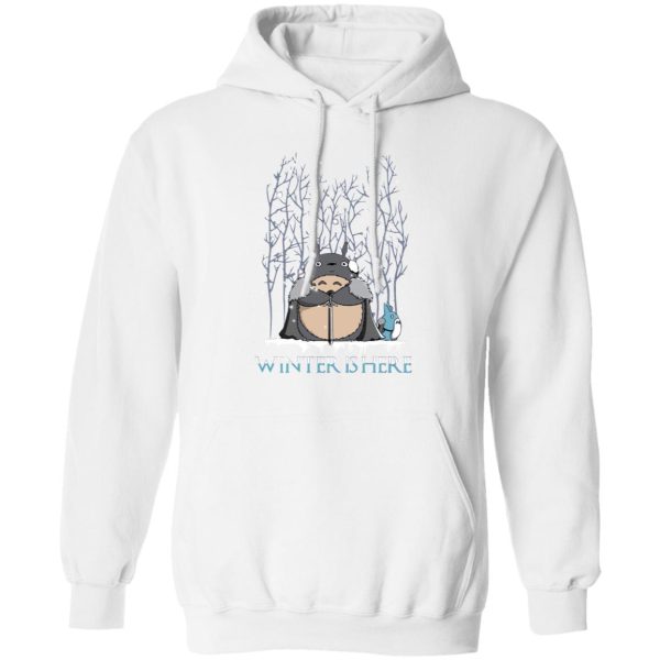 Totoro Ramen - Totoro Game of Throne Winter is Here Hoodie-Apparel, Hoodie, My Neighbor Totoro, Totoro Ramen