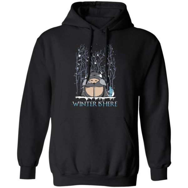 Totoro Ramen - Totoro Game of Throne Winter is Here Hoodie-Apparel, Hoodie, My Neighbor Totoro, Totoro Ramen