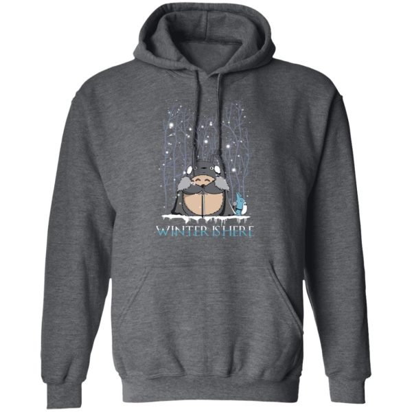 Totoro Ramen - Totoro Game of Throne Winter is Here Hoodie-Apparel, Hoodie, My Neighbor Totoro, Totoro Ramen