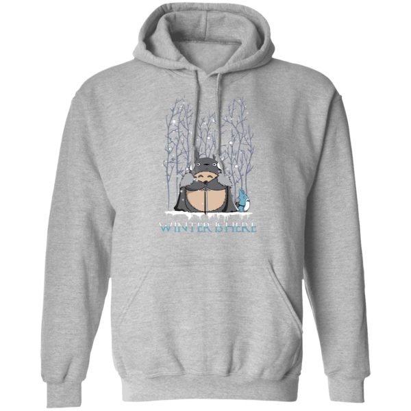 Totoro Ramen - Totoro Game of Throne Winter is Here Hoodie-Apparel, Hoodie, My Neighbor Totoro, Totoro Ramen