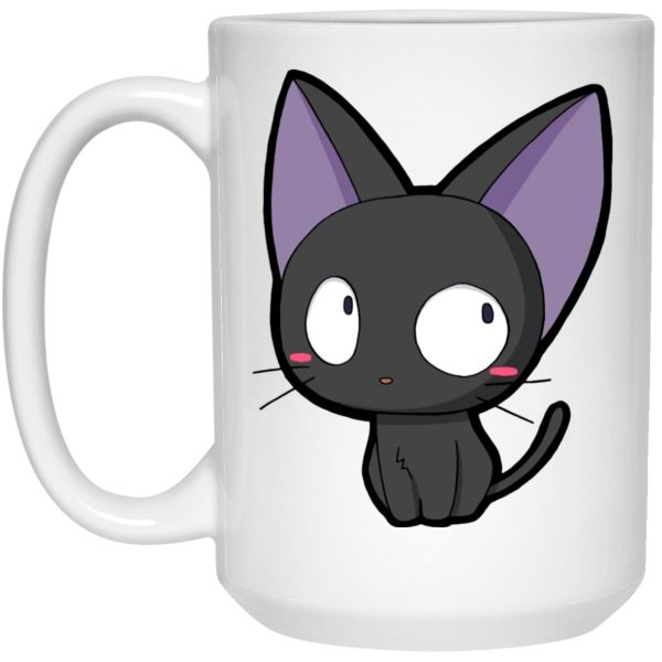 Cats Name In Kiki's Delivery Service - Kiki’s Delivery Service – Jiji Chibi Mug-Cats Name In Kiki's Delivery Service, House Decor, Kiki's Delivery Service, Mug