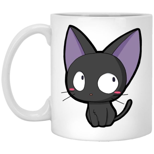 Cats Name In Kiki's Delivery Service - Kiki’s Delivery Service – Jiji Chibi Mug-Cats Name In Kiki's Delivery Service, House Decor, Kiki's Delivery Service, Mug