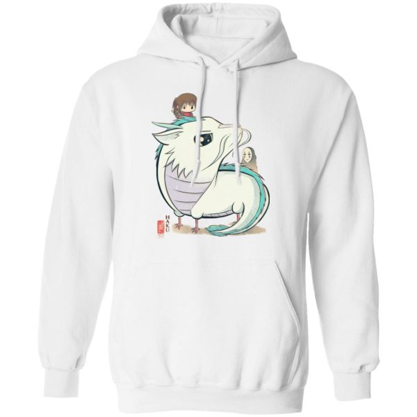 Spirited Away Trailer - Spirited Aways Chibi Hoodie-Apparel, Hoodie, Spirited Away, Spirited Away Cast, Spirited Away No Face, Spirited Away Trailer