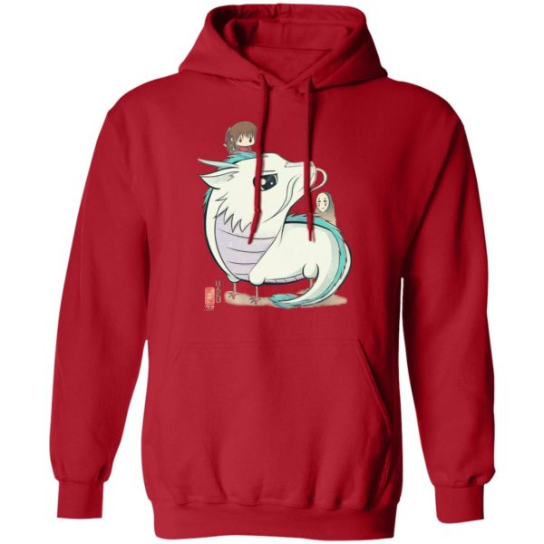 Spirited Away Trailer - Spirited Aways Chibi Hoodie-Apparel, Hoodie, Spirited Away, Spirited Away Cast, Spirited Away No Face, Spirited Away Trailer