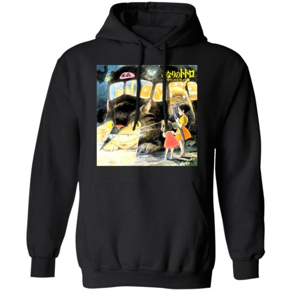 Totoro Hoodie - My Neighbor Totoro – Midnight Cat Bus Hoodie Unisex-Apparel, Hoodie, My Neighbor Totoro, Totoro Hoodie