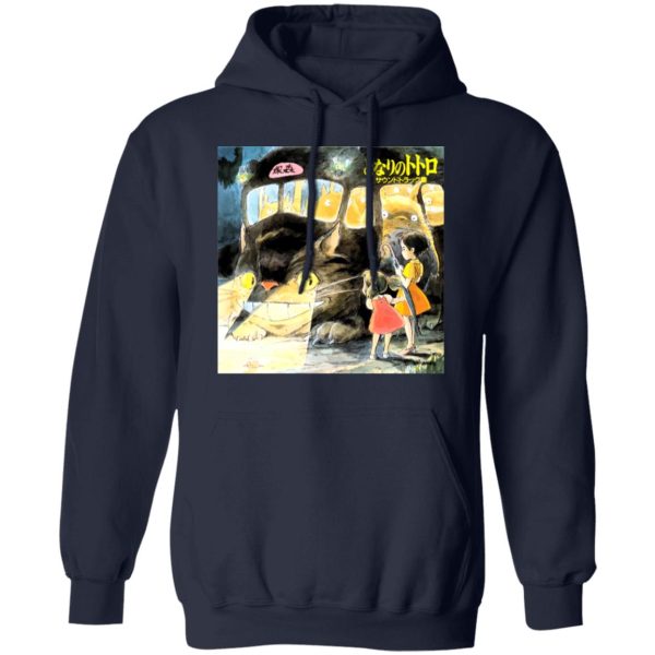 Totoro Hoodie - My Neighbor Totoro – Midnight Cat Bus Hoodie Unisex-Apparel, Hoodie, My Neighbor Totoro, Totoro Hoodie