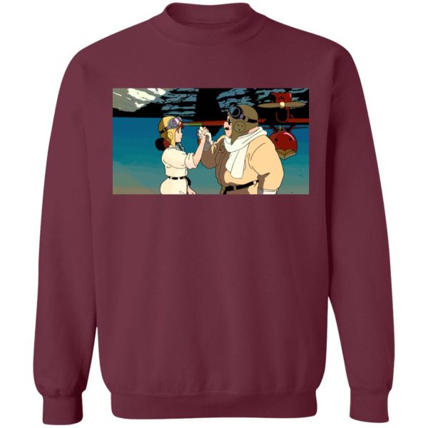 Porco Rosso Vintage Sweatshirt Unisex-Apparel, porco rosso, Sweatshirt