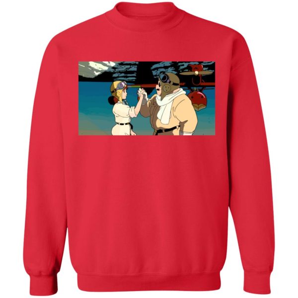 Porco Rosso Vintage Sweatshirt Unisex-Apparel, porco rosso, Sweatshirt