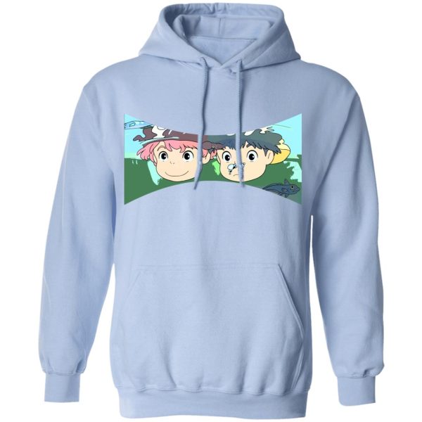 Ponyo Baby Fish - Ponyo and Sosuke Hoodie Unisex-Apparel, Hoodie, ponyo, Ponyo Baby Fish