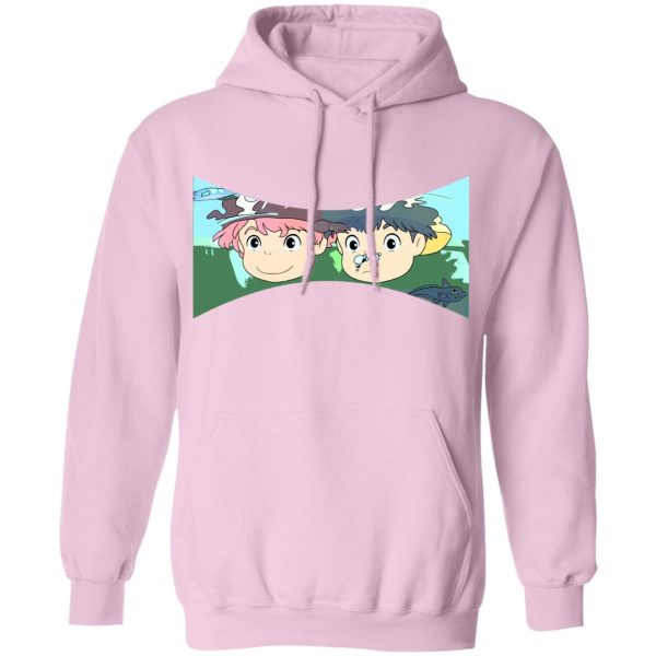 Ponyo Baby Fish - Ponyo and Sosuke Hoodie Unisex-Apparel, Hoodie, ponyo, Ponyo Baby Fish