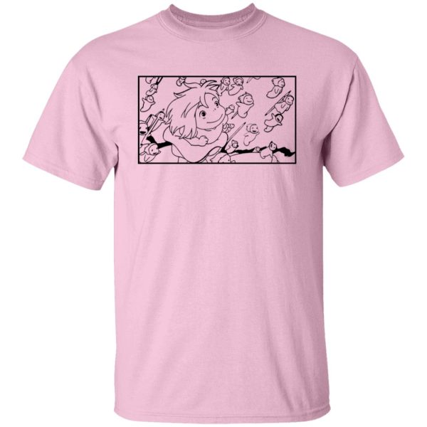 Is Ponyo Problematic - Ponyo – Freedom Sketch T Shirt-Apparel, Is Ponyo Problematic, ponyo, Tshirt