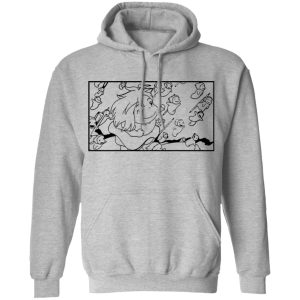 Ponyo Ramen - Ponyo – Freedom Sketch Hoodie-Apparel, Hoodie, ponyo, Ponyo Ramen