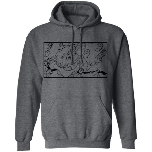 Ponyo Ramen - Ponyo – Freedom Sketch Hoodie-Apparel, Hoodie, ponyo, Ponyo Ramen