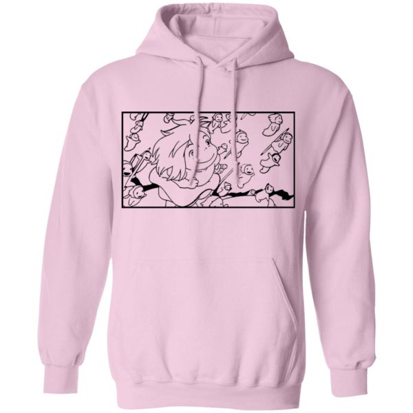 Ponyo Ramen - Ponyo – Freedom Sketch Hoodie-Apparel, Hoodie, ponyo, Ponyo Ramen