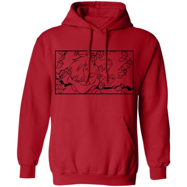 Ponyo Ramen - Ponyo – Freedom Sketch Hoodie-Apparel, Hoodie, ponyo, Ponyo Ramen