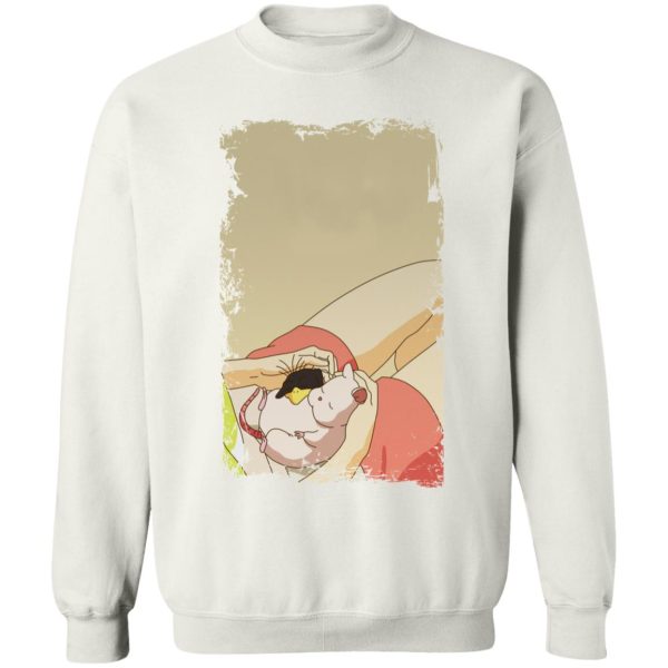 Dust Sprites Spirited Away - Spirited Away – Sleeping Boh Mouse Sweatshirt-Apparel, Dust Sprites Spirited Away, Spirited Away, Sweatshirt