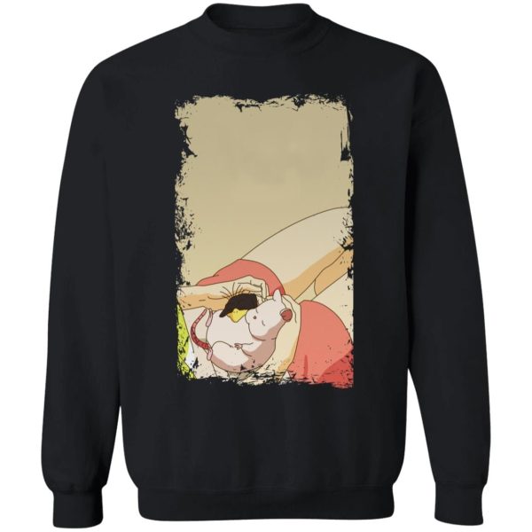 Dust Sprites Spirited Away - Spirited Away – Sleeping Boh Mouse Sweatshirt-Apparel, Dust Sprites Spirited Away, Spirited Away, Sweatshirt