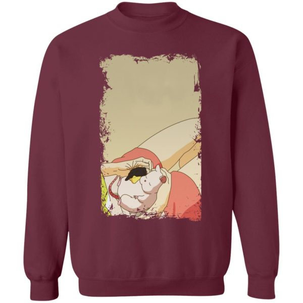 Dust Sprites Spirited Away - Spirited Away – Sleeping Boh Mouse Sweatshirt-Apparel, Dust Sprites Spirited Away, Spirited Away, Sweatshirt