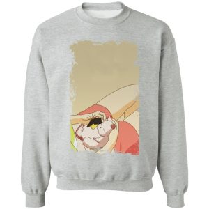 Dust Sprites Spirited Away - Spirited Away – Sleeping Boh Mouse Sweatshirt-Apparel, Dust Sprites Spirited Away, Spirited Away, Sweatshirt