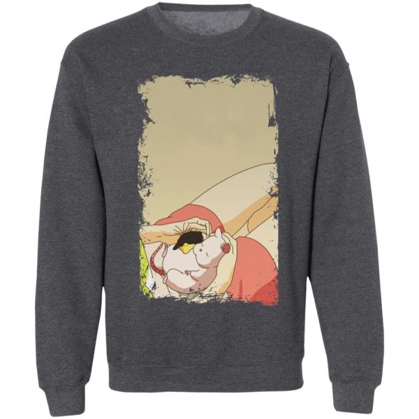 Dust Sprites Spirited Away - Spirited Away – Sleeping Boh Mouse Sweatshirt-Apparel, Dust Sprites Spirited Away, Spirited Away, Sweatshirt