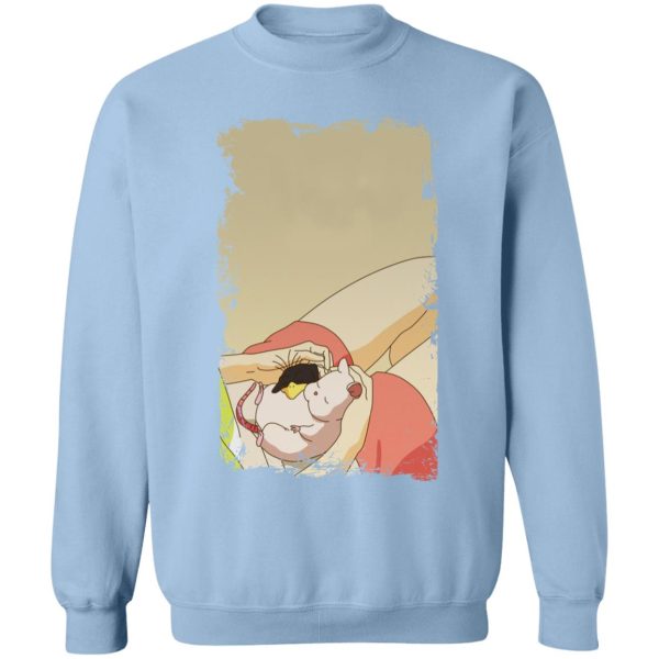 Dust Sprites Spirited Away - Spirited Away – Sleeping Boh Mouse Sweatshirt-Apparel, Dust Sprites Spirited Away, Spirited Away, Sweatshirt