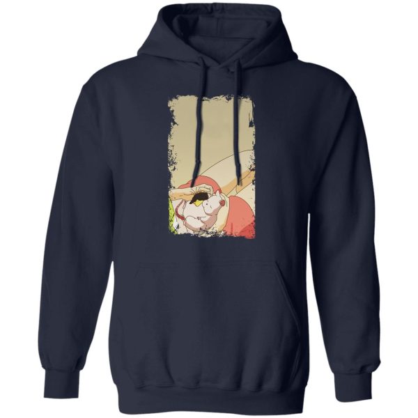 Yubaba Spirited Away - Spirited Away – Sleeping Boh Mouse Hoodie-Apparel, Hoodie, Spirited Away, Yubaba Spirited Away