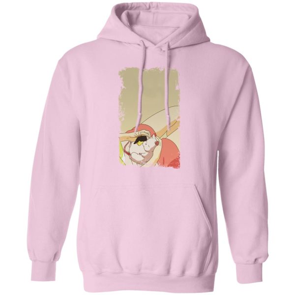 Yubaba Spirited Away - Spirited Away – Sleeping Boh Mouse Hoodie-Apparel, Hoodie, Spirited Away, Yubaba Spirited Away