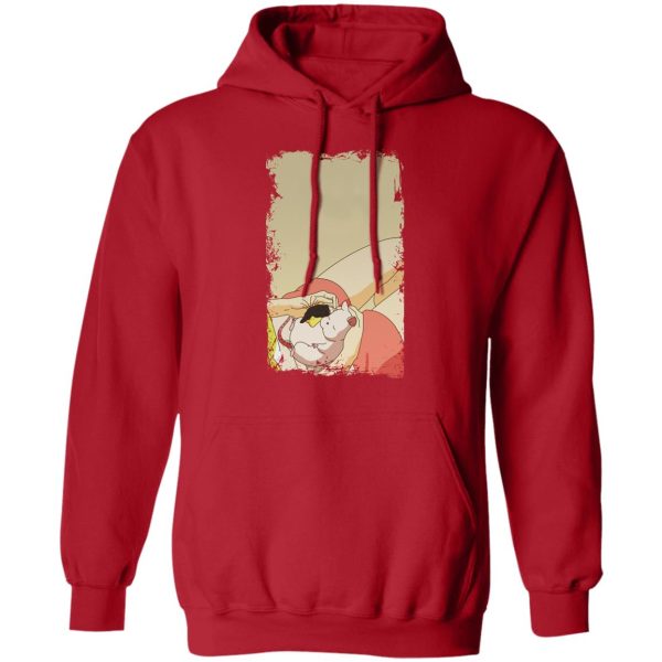 Yubaba Spirited Away - Spirited Away – Sleeping Boh Mouse Hoodie-Apparel, Hoodie, Spirited Away, Yubaba Spirited Away