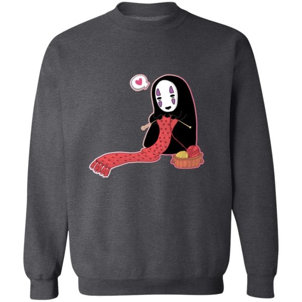 Spirited Away Chihiro - Spirited Away No Face Kaonashi Knitting Sweatshirt-Spirited Away Chihiro