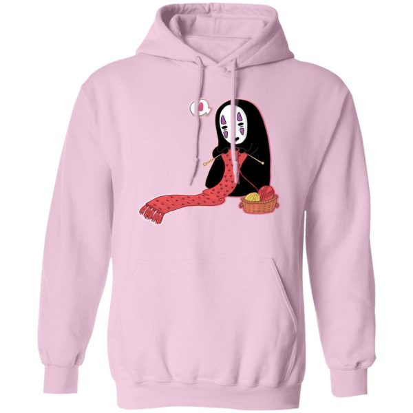 Spirited Away Soot Sprites - Spirited Away No Face Kaonashi Knitting Hoodie-Spirited Away Soot Sprites