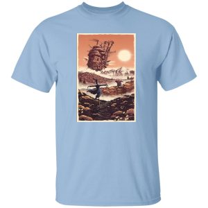 Howl's Moving Castle - Howl’s Moving Castle – Turnip Head and Sophie 2 T Shirt-Howl's Moving Castle