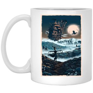 Howl's Moving Castle Book Series - Howl’s Moving Castle – Turnip Head and Sophie 1 Mug-Howl's Moving Castle Book Series