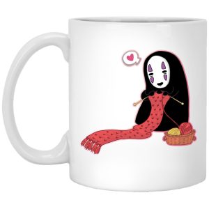 Spirited Away 2 - Spirited Away No Face Kaonashi Knitting Mug-Spirited Away 2