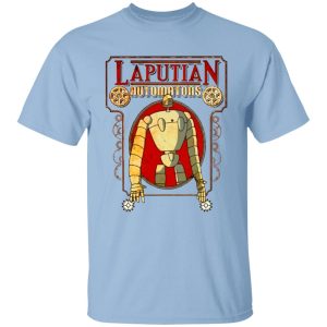 Laputa: Castle In The Sky - Laputa: Castle in the Sky Robot Style 2 T Shirt-Apparel, Laputa: Castle in the Sky, Tshirt