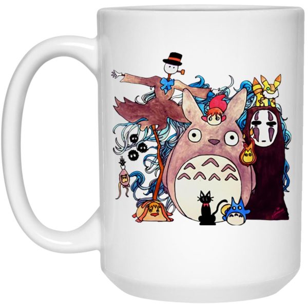 Studio Ghibli Characters Mug-House Decor, Mug