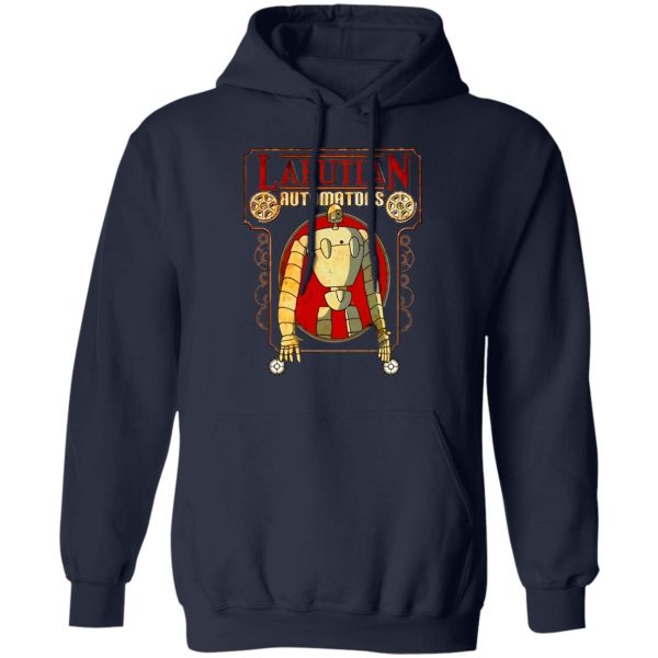 Laputa Castle In The Sky Book - Laputa: Castle in the Sky Robot Style 2 Hoodie-Apparel, Laputa Castle In The Sky Book, Laputa: Castle in the Sky, Sweatshirt