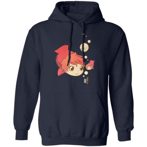 Ponyo Father - Ponyo Chibi Hoodie-Apparel, Hoodie, ponyo, Ponyo Father