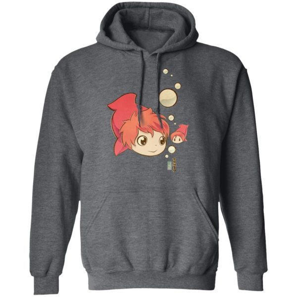 Ponyo Father - Ponyo Chibi Hoodie-Apparel, Hoodie, ponyo, Ponyo Father