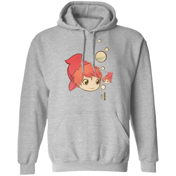 Ponyo Father - Ponyo Chibi Hoodie-Apparel, Hoodie, ponyo, Ponyo Father